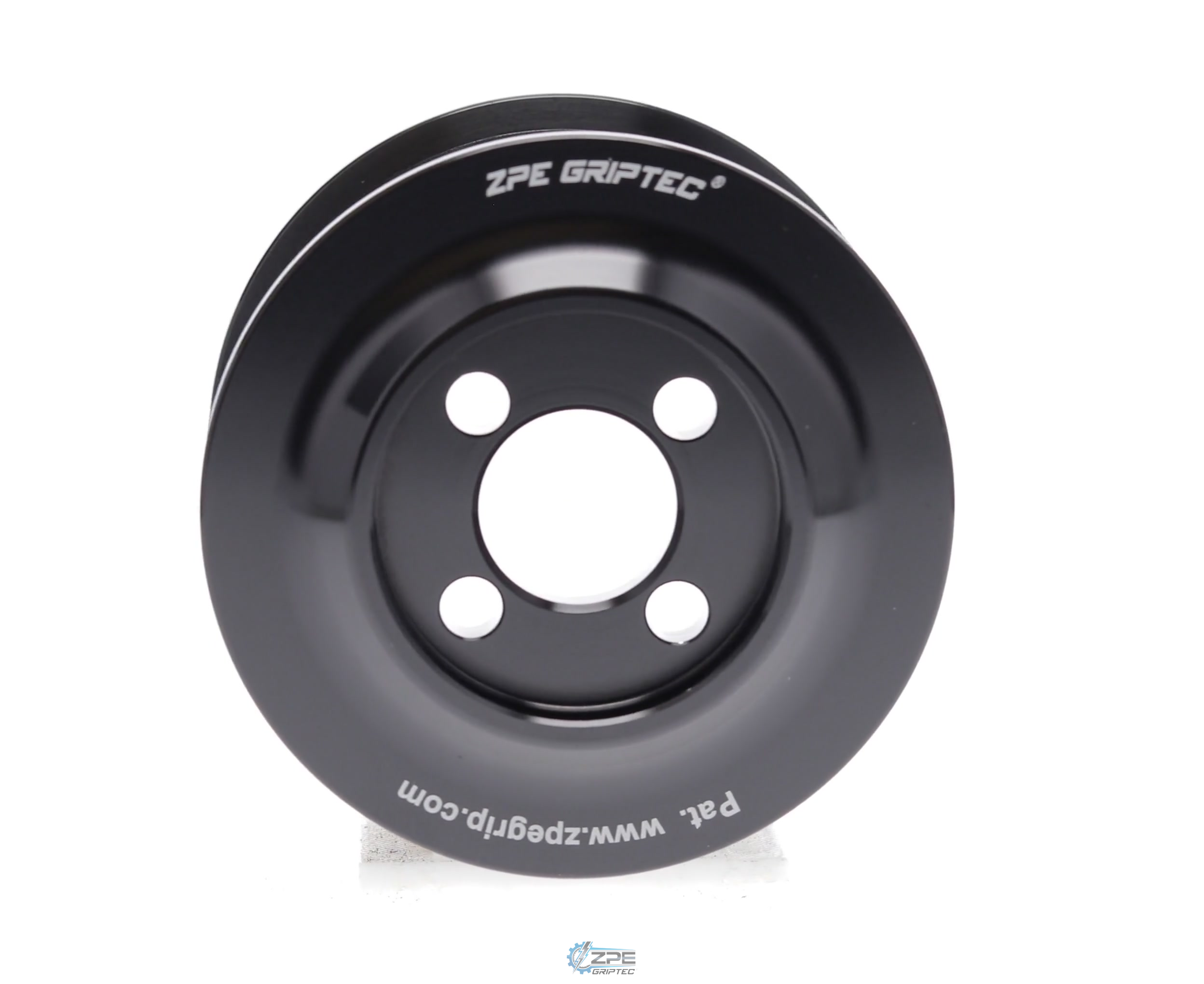 2.75" 10 Rib ZPE GripTec® Whipple Standard L3V-A Black Pulley