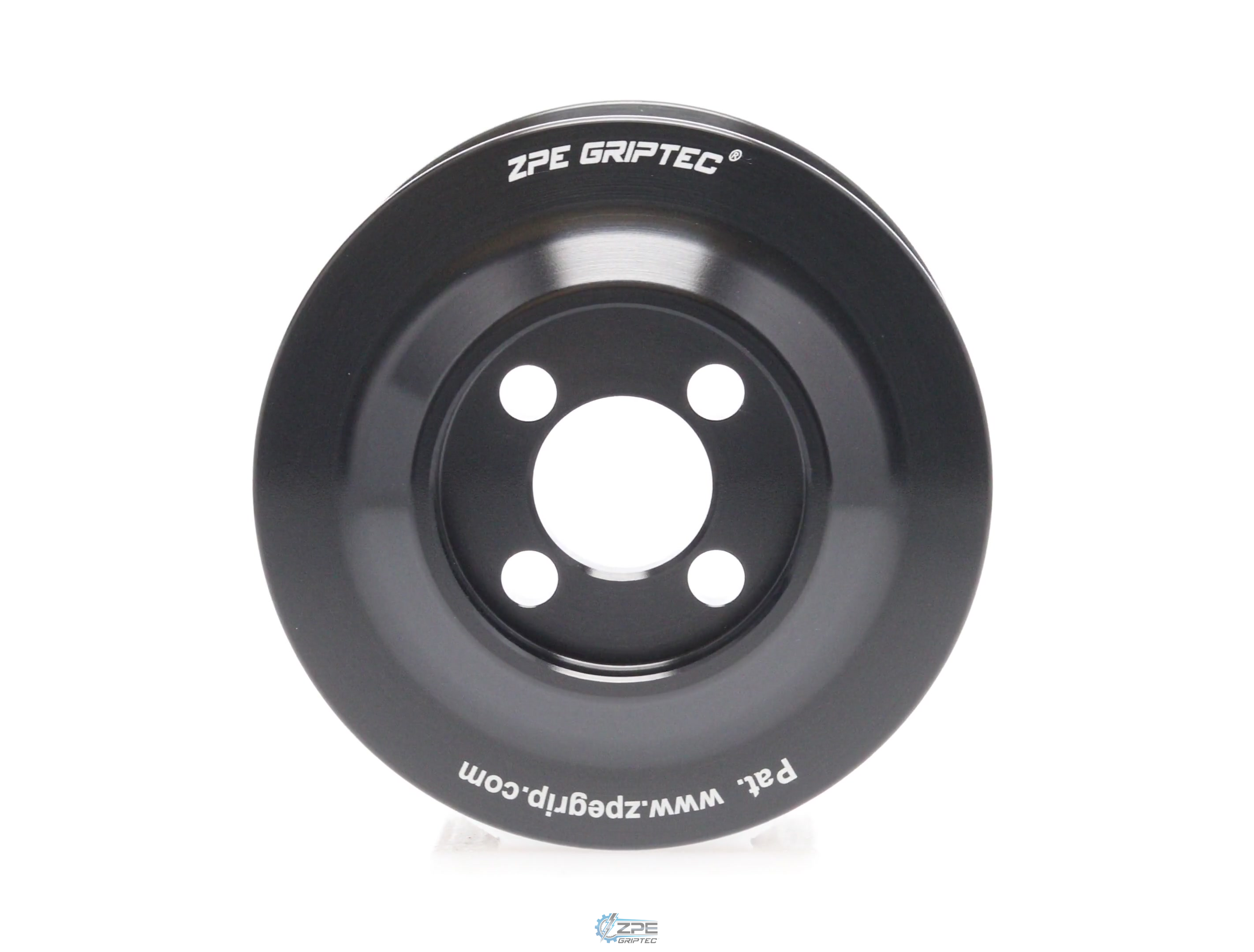 3.00" 8 Rib ZPE GripTec® Whipple Standard L3 Black Pulley