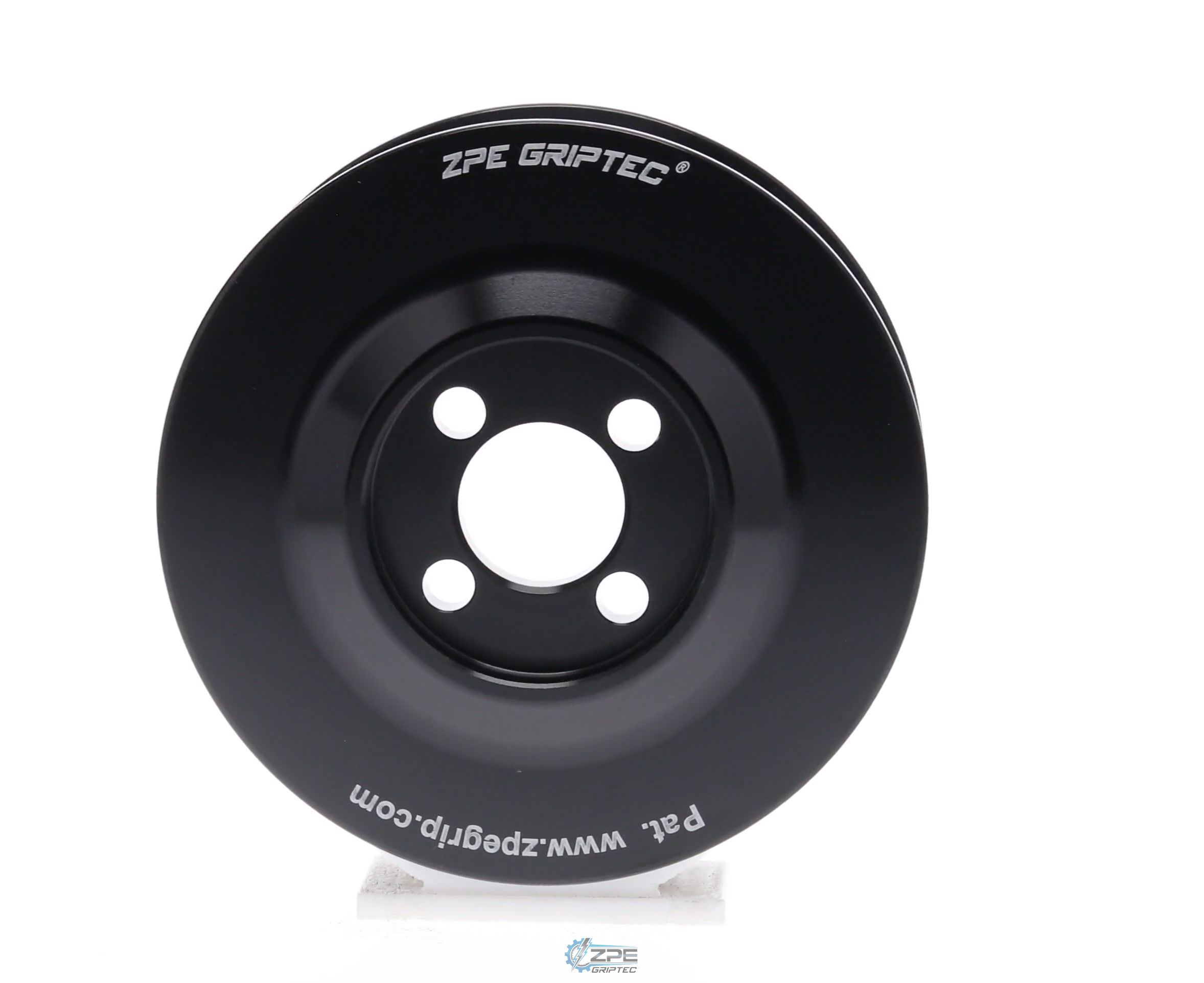 3.40" 6 Rib ZPE GripTec® Whipple Standard L3V-A Black Pulley