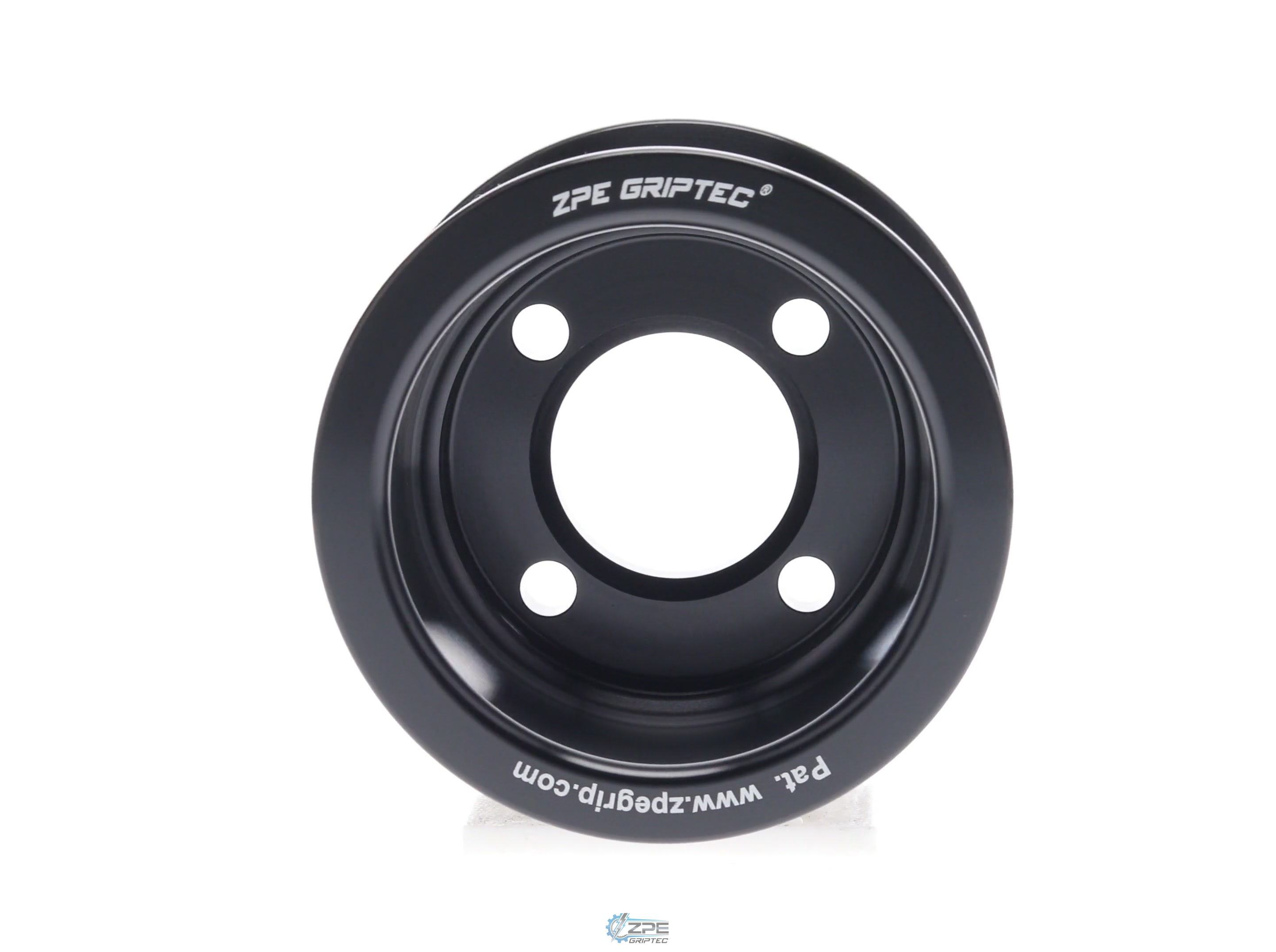 2.65" 10 Rib ZPE GripTec® 2pc Magnuson Heartbeat TVS L3 Black Pulley Only