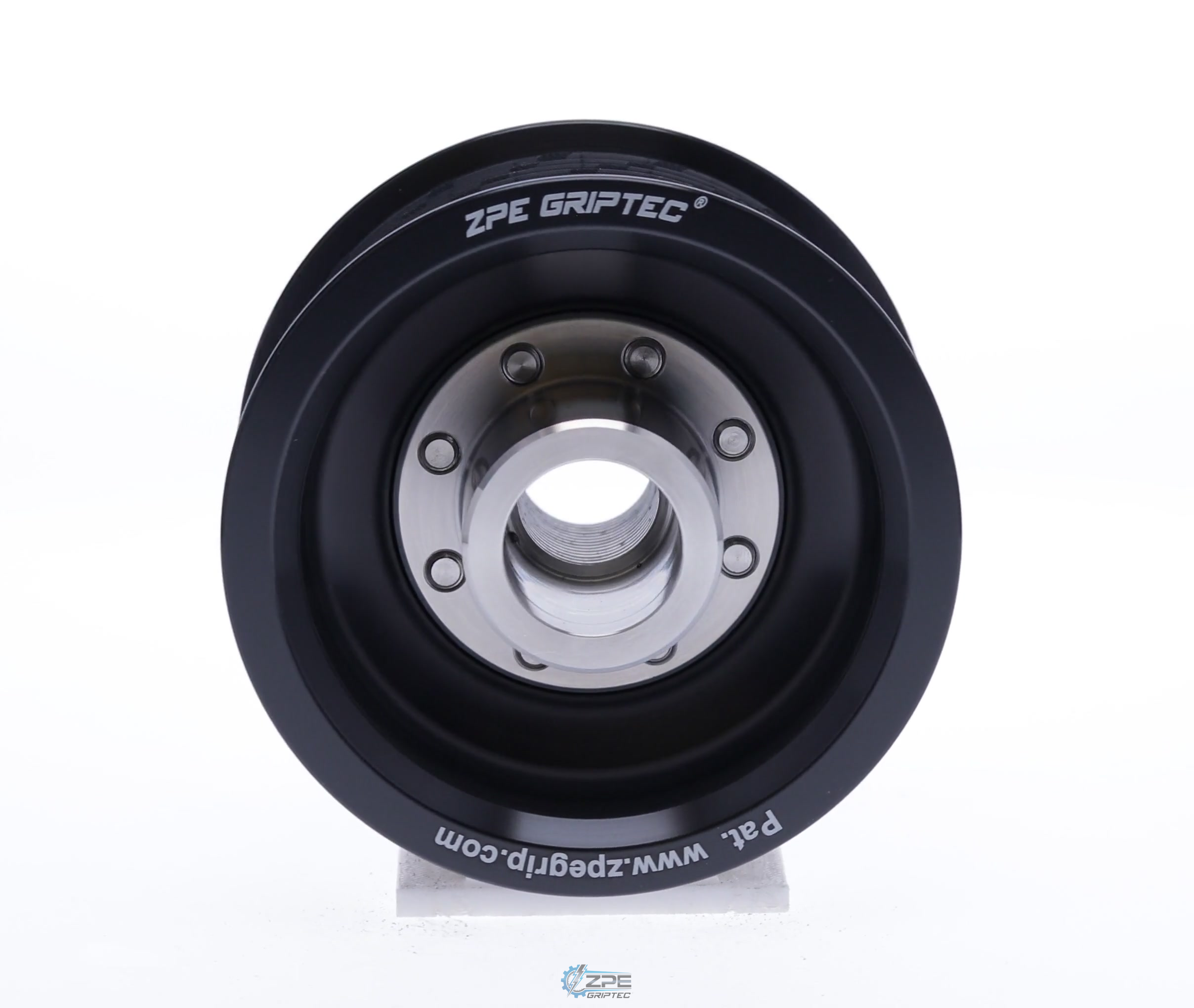 3.00" 10 Rib ZPE GripTec® 2pc HellCat L2V Black Pulley & Hub Kit