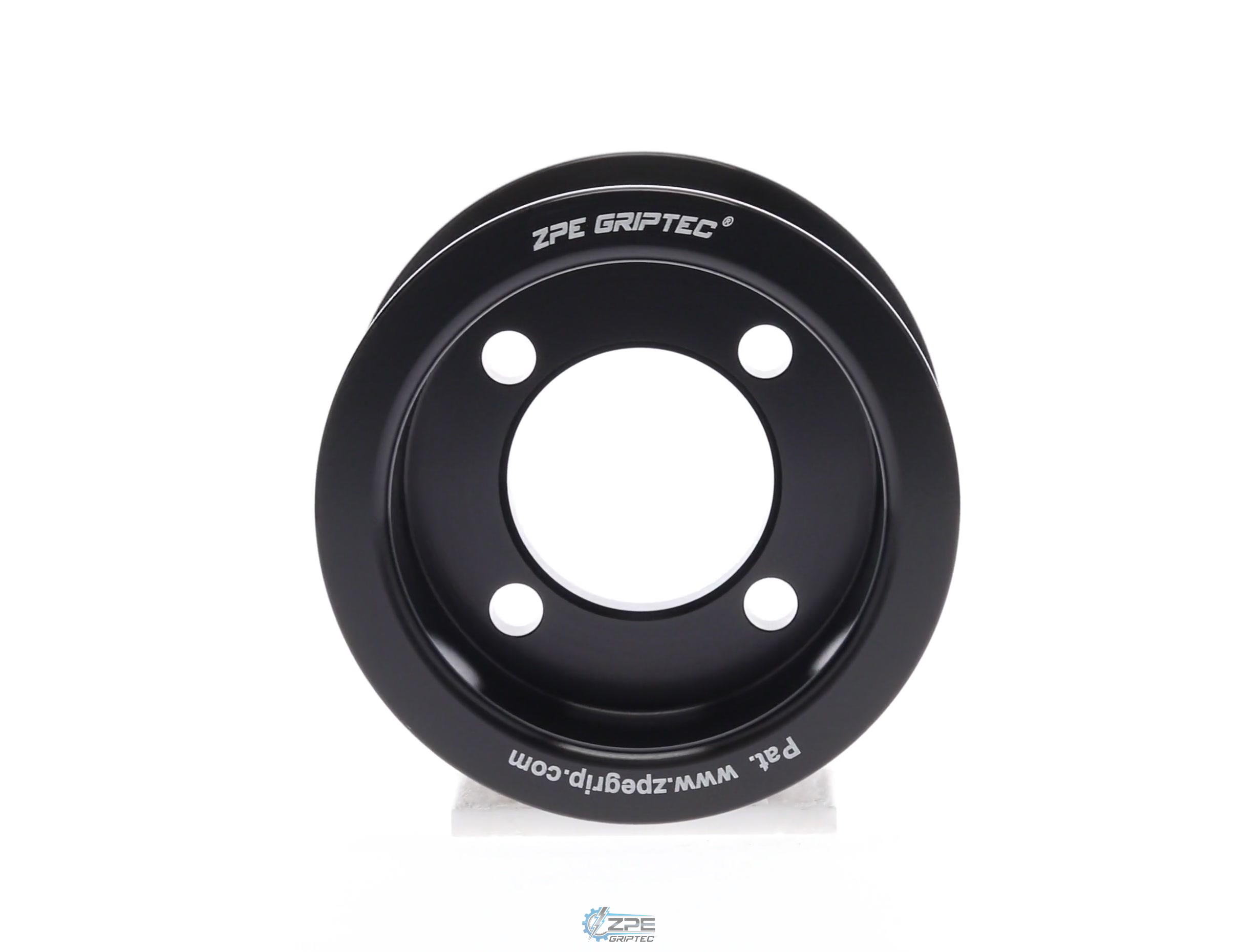 2.625" 10 Rib ZPE GripTec® 2pc Edelbrock TVS L3 Black Pulley Only