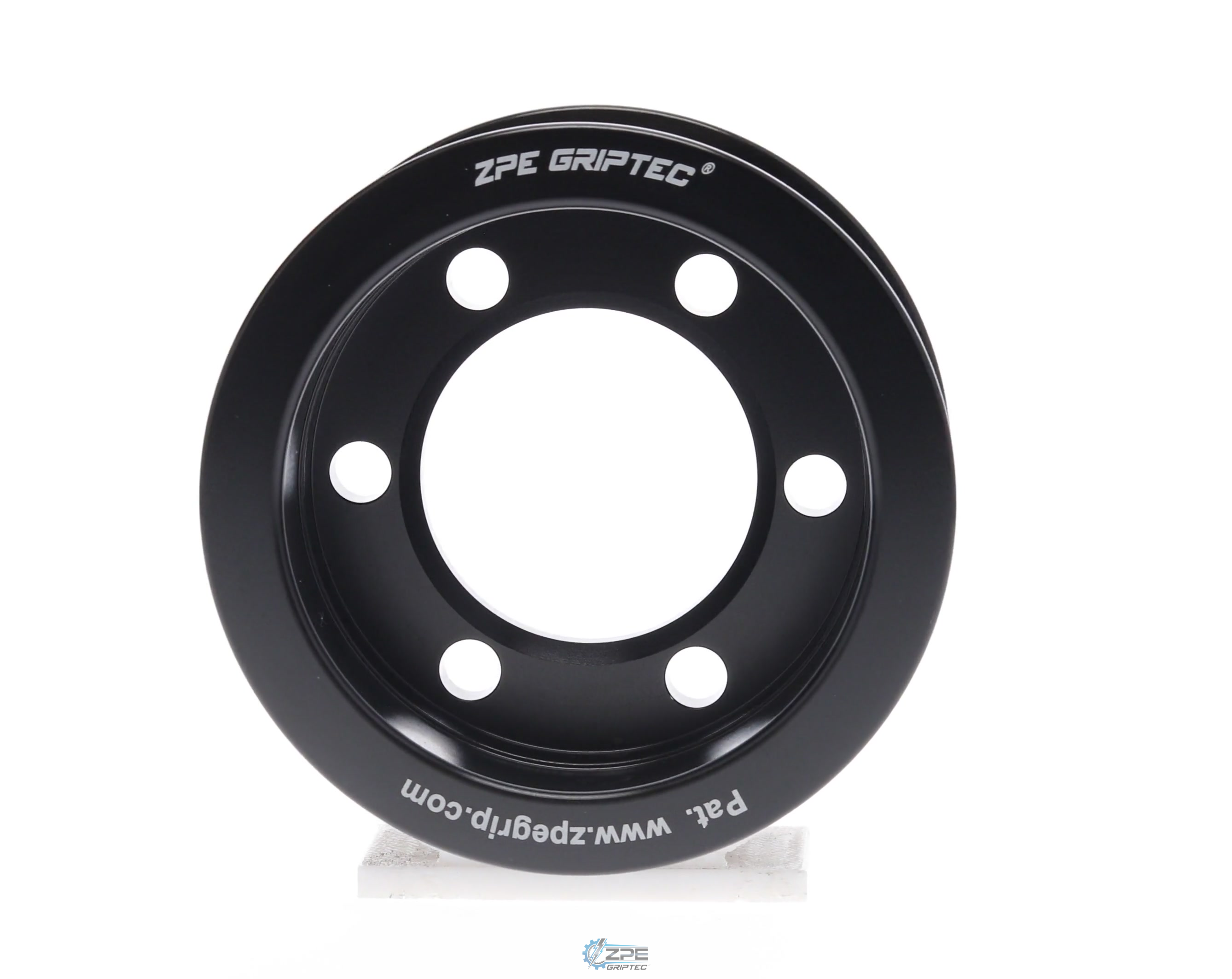 2.65" 8 Rib ZPE GripTec® 2pc Vortech YSi/JT/V3 L3 Black Pulley Only