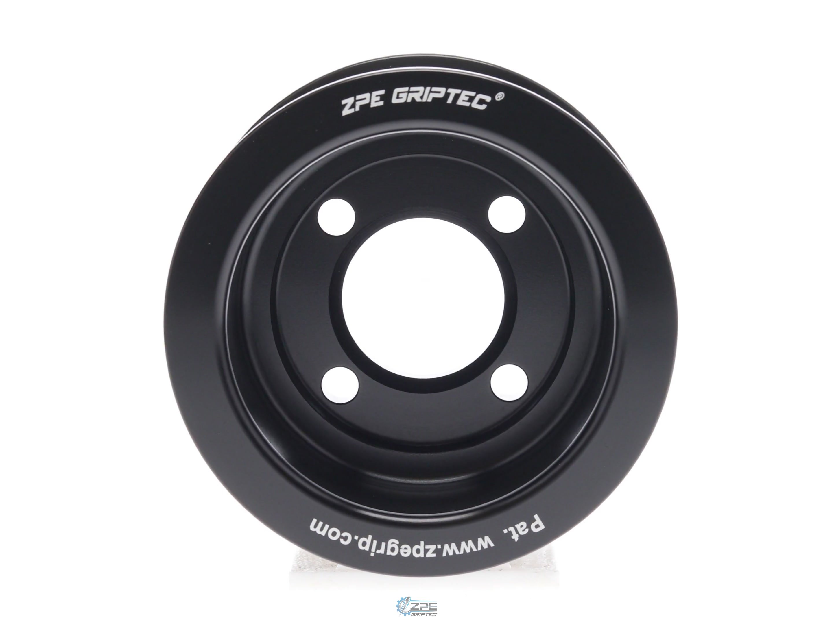 3.00" 10 Rib ZPE GripTec® 2pc Magnuson Heartbeat TVS L3 Black Pulley Only