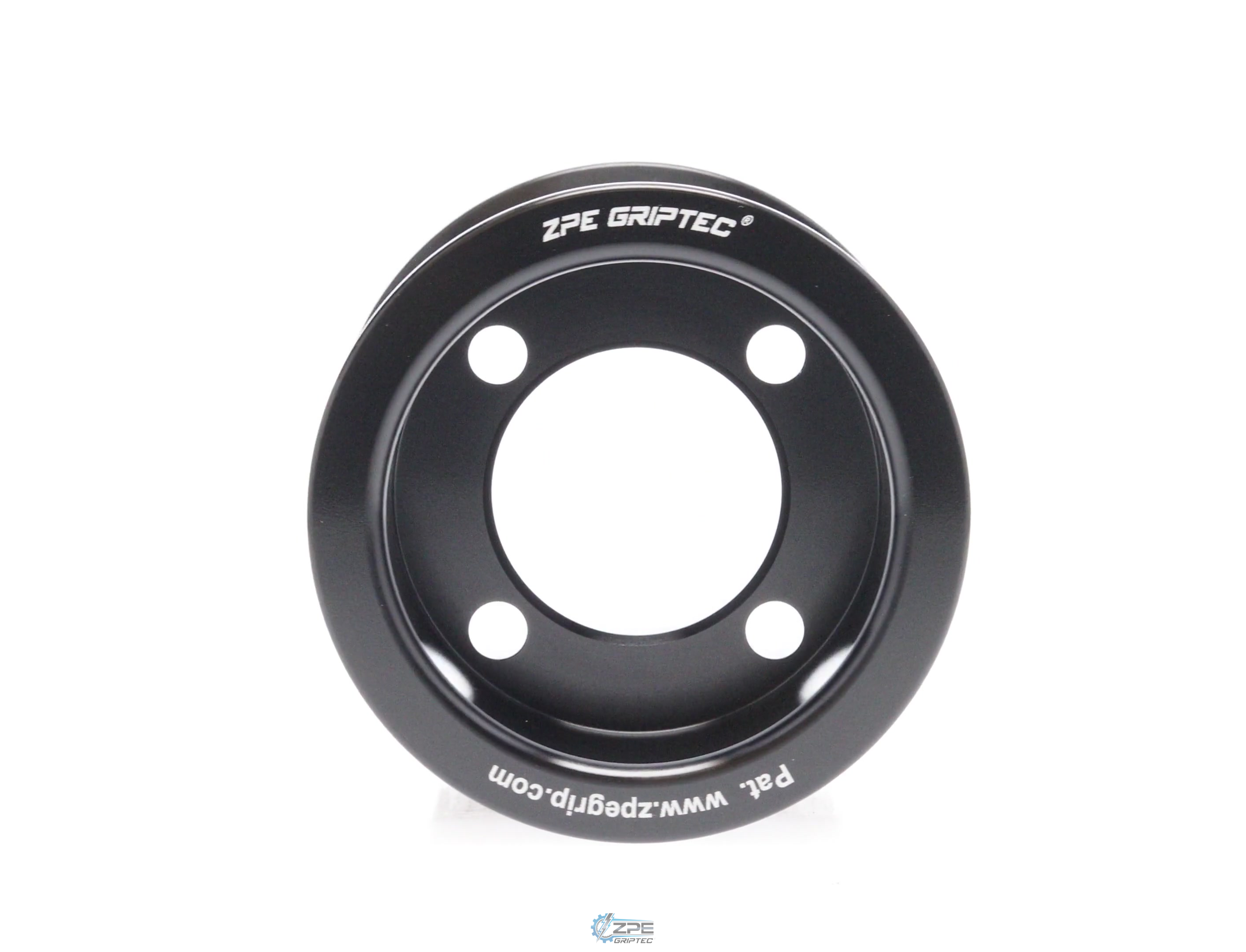 2.45" 11 Rib ZPE GripTec® 2pc Edelbrock TVS L3 Black Pulley Only