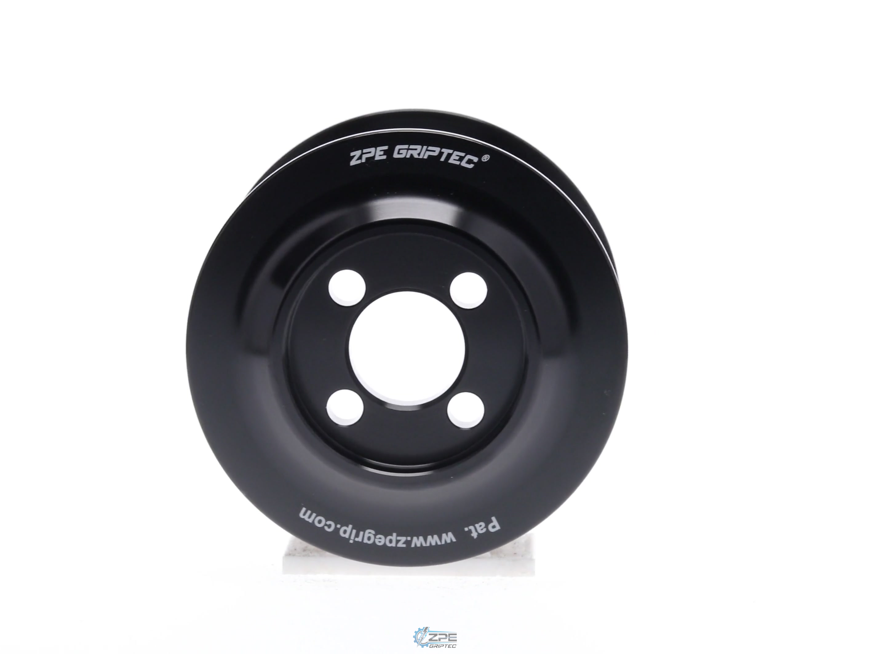 2.75" 10 Rib ZPE GripTec® Whipple Standard L3 Black Pulley