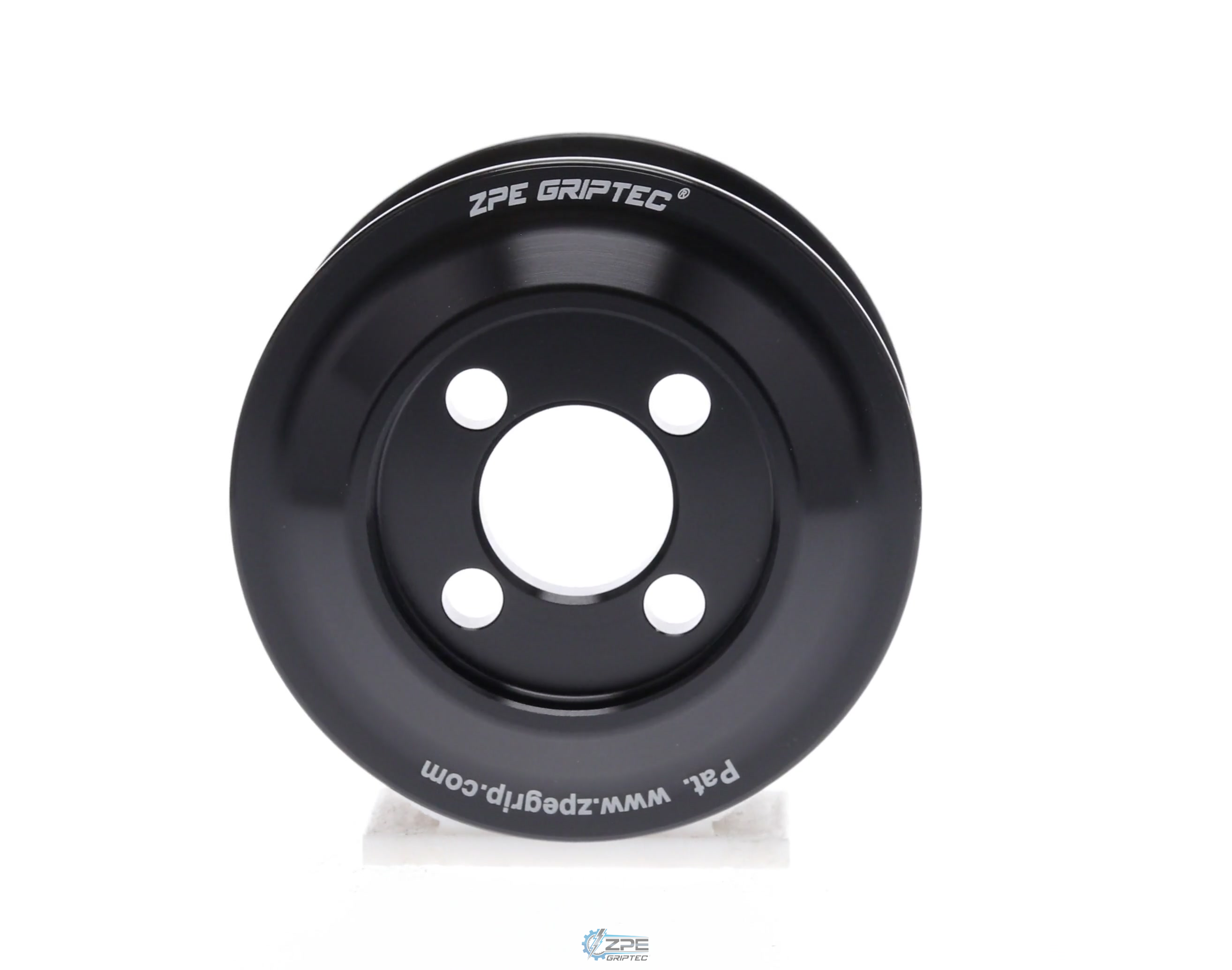2.55" 6 Rib ZPE GripTec® Whipple Standard L3V-A Black Pulley
