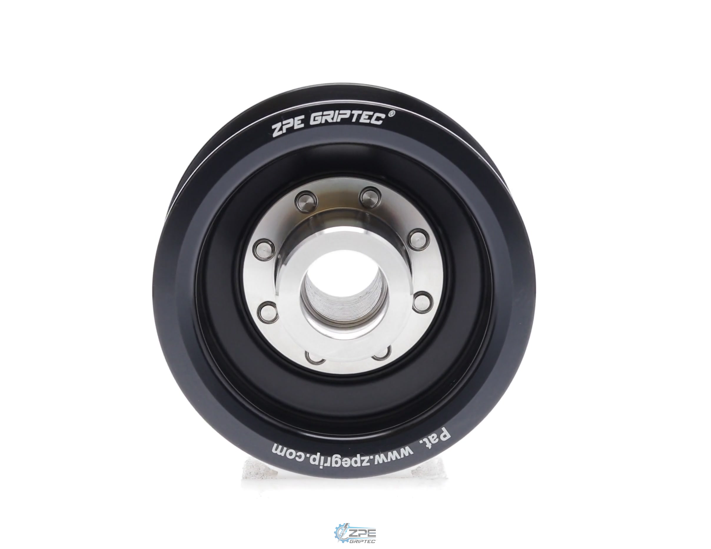 2.95" 8 Rib ZPE GripTec® 2pc 2020+ GT500 L3 Black Pulley & Hub Kit