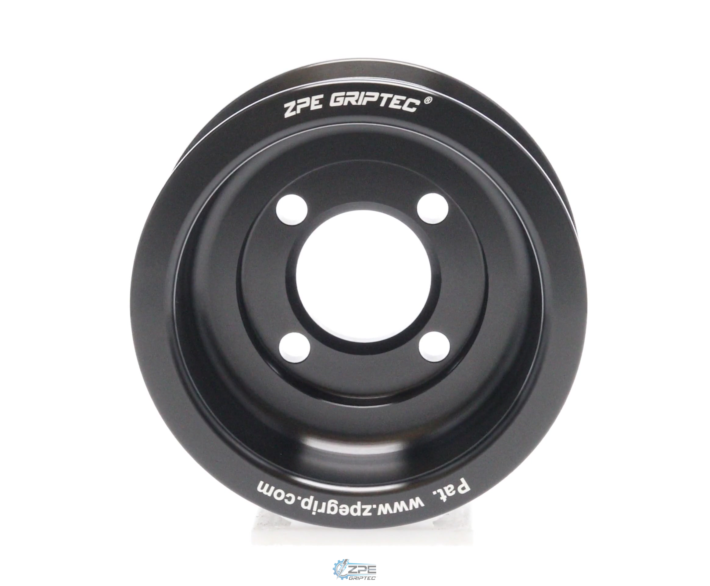 3.30" 8 Rib ZPE GripTec® 2pc Magnuson Heartbeat TVS L3 Black Pulley Only