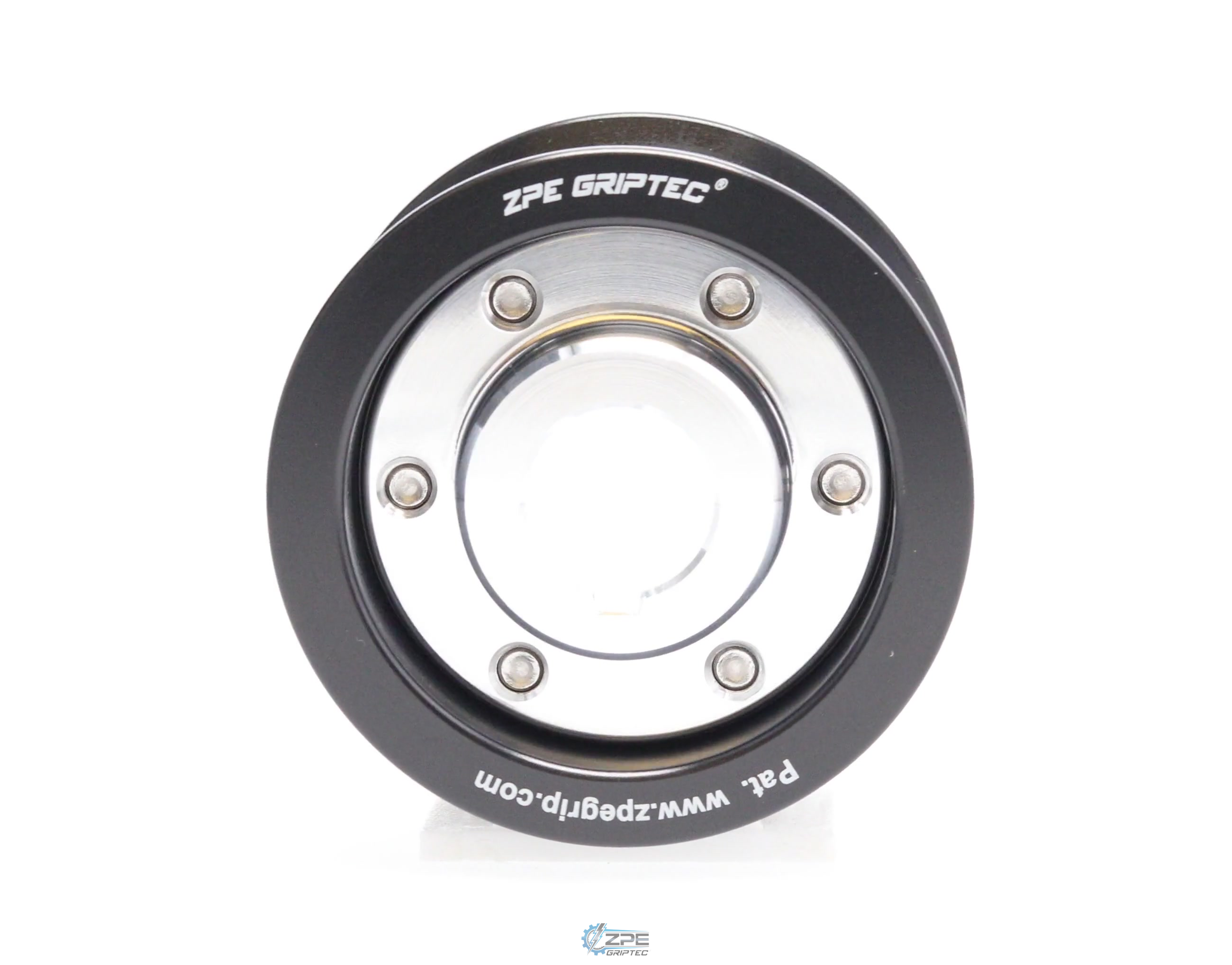 2.65" 10 Rib ZPE GripTec® 2pc Vortech YSi/JT/V3 L3 Black Pulley & Hub Kit
