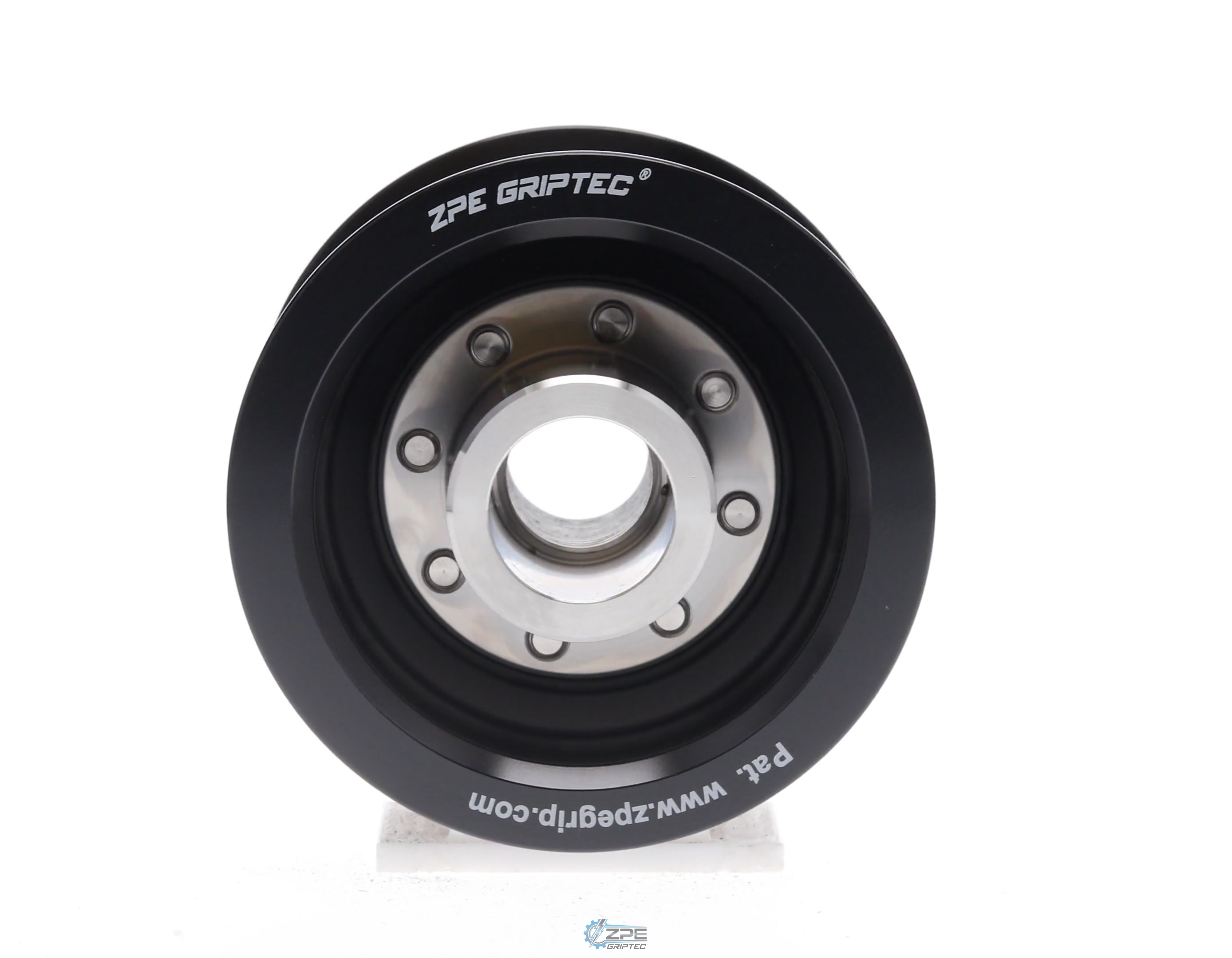 2.75" 10 Rib ZPE GripTec® 2pc HellCat L2V Black Pulley & Hub Kit