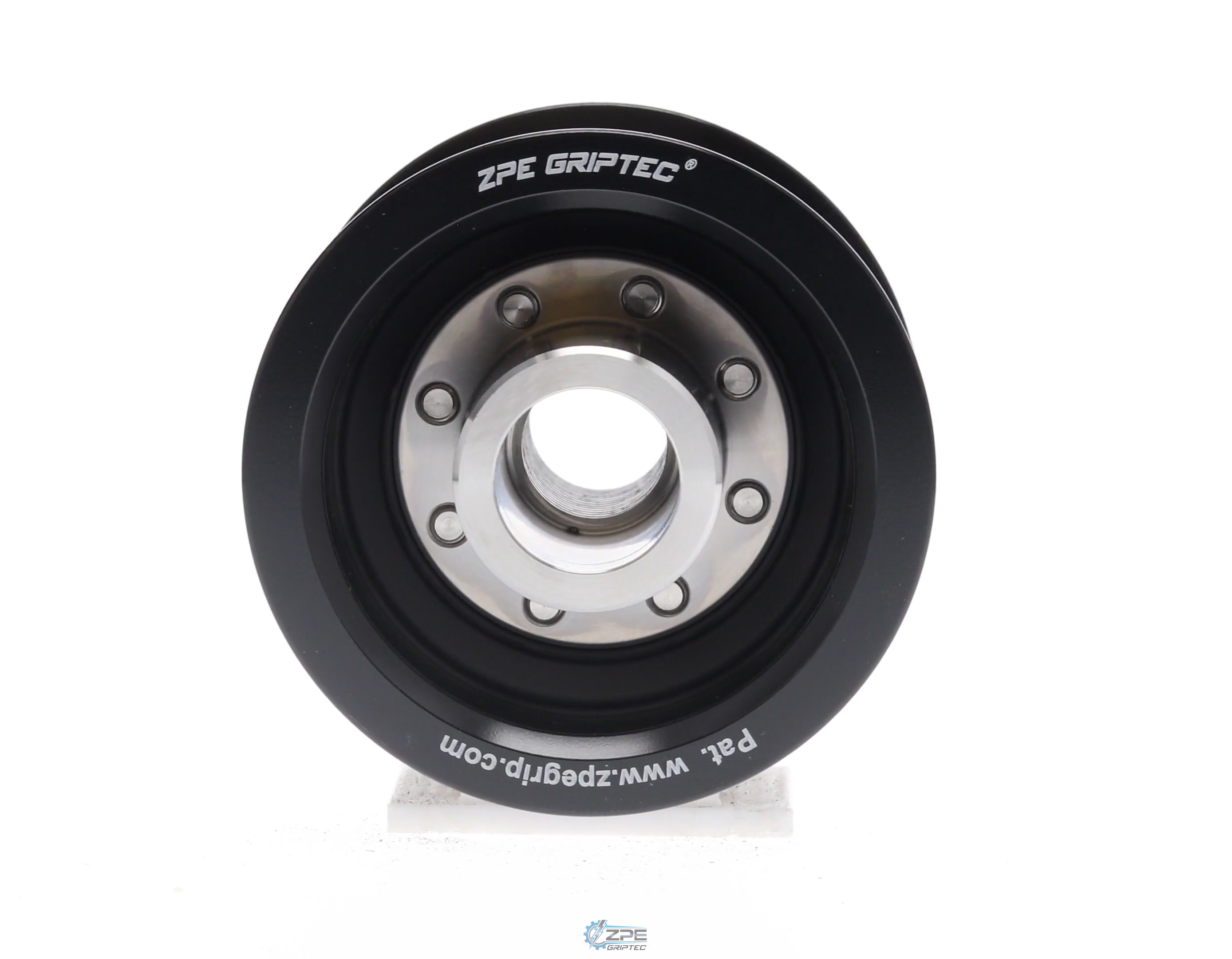 2.70" 10 Rib ZPE GripTec® 2pc HellCat L2V Black Pulley & Hub Kit