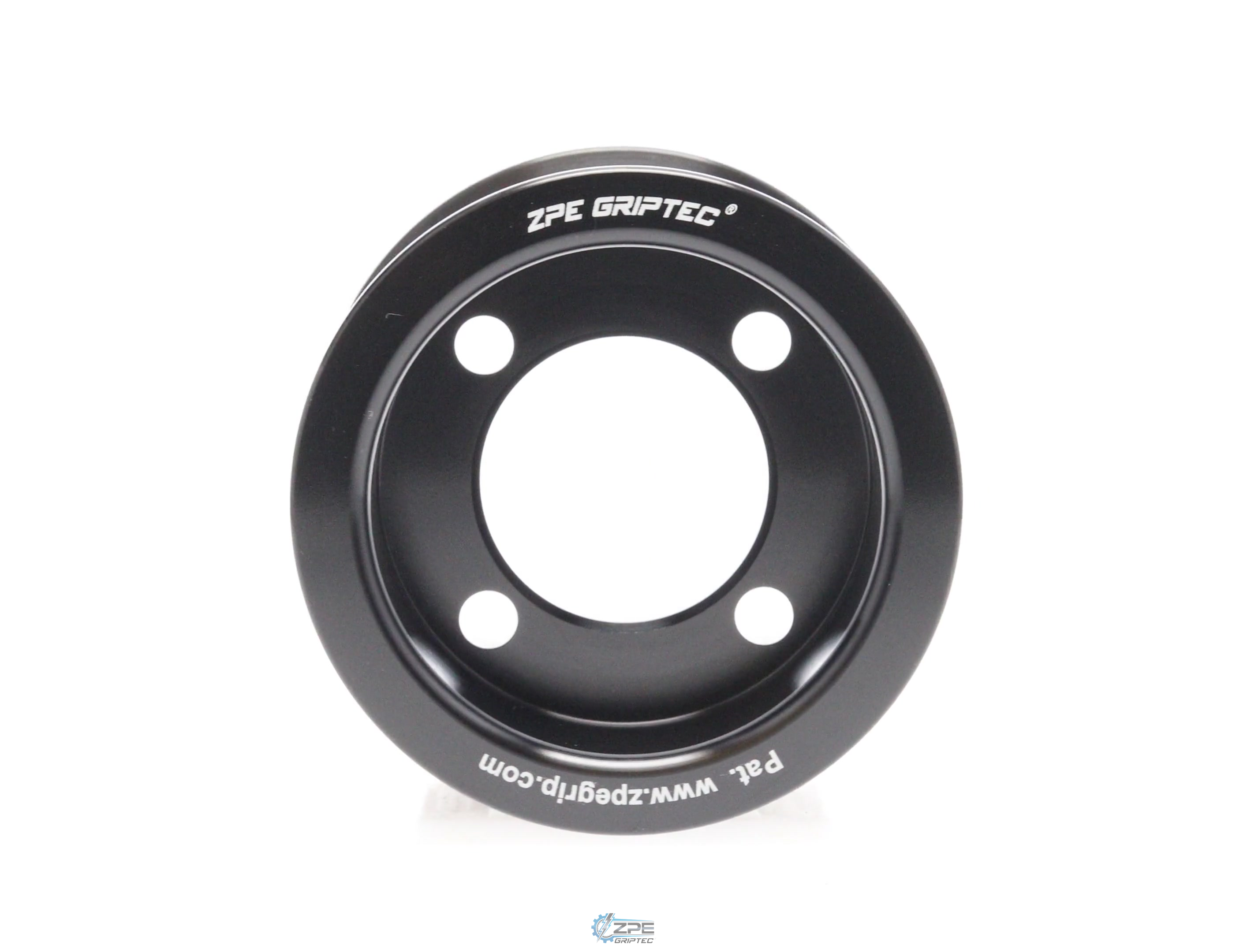 2.50" 11 Rib ZPE GripTec® 2pc Edelbrock TVS L3 Black Pulley Only