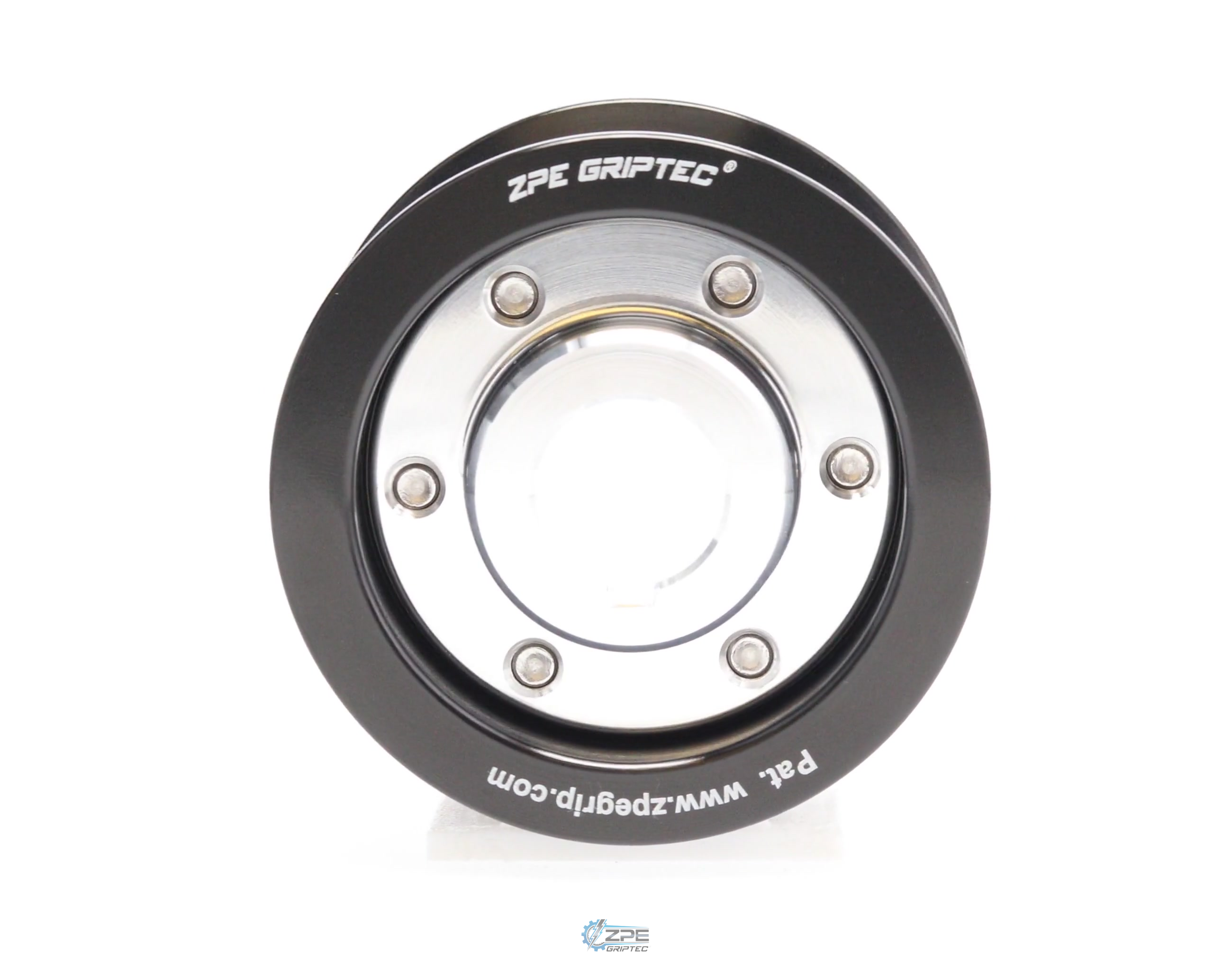 2.70" 10 Rib ZPE GripTec® 2pc Vortech YSi/JT/V3 L3 Black Pulley & Hub Kit