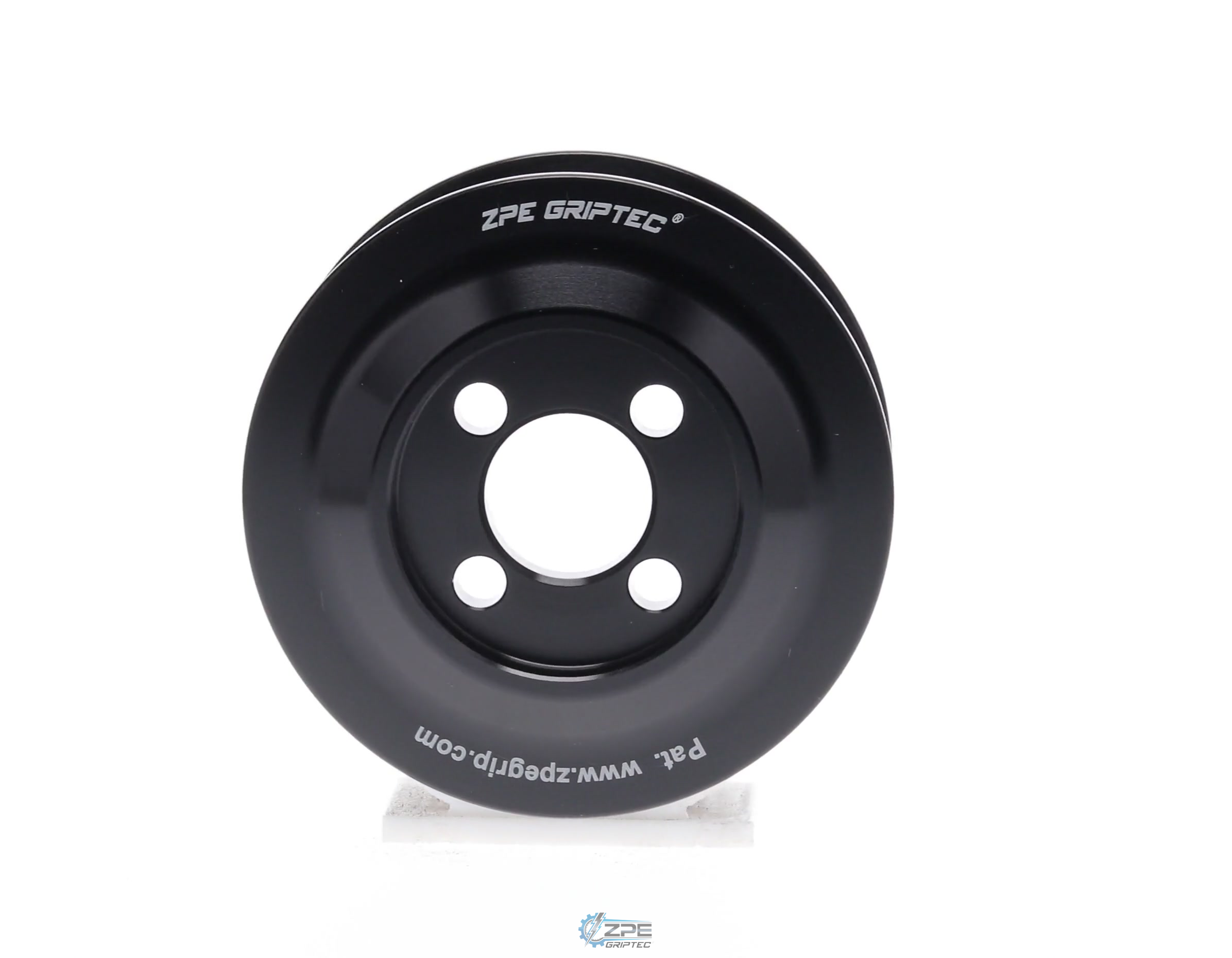 2.80" 6  Rib ZPE GripTec® Whipple Standard L3 Black Pulley