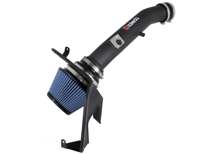 aFe Takeda Stage-2 Pro 5R Cold Air Intake System for Lexus RC 350 3.5L, showing the intake filter and metal piping.