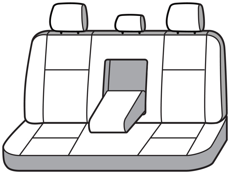 Covercraft polycotton seat covers for second row of Lexus ES350 and ES300, custom-fit fabric protection for vehicle seats.