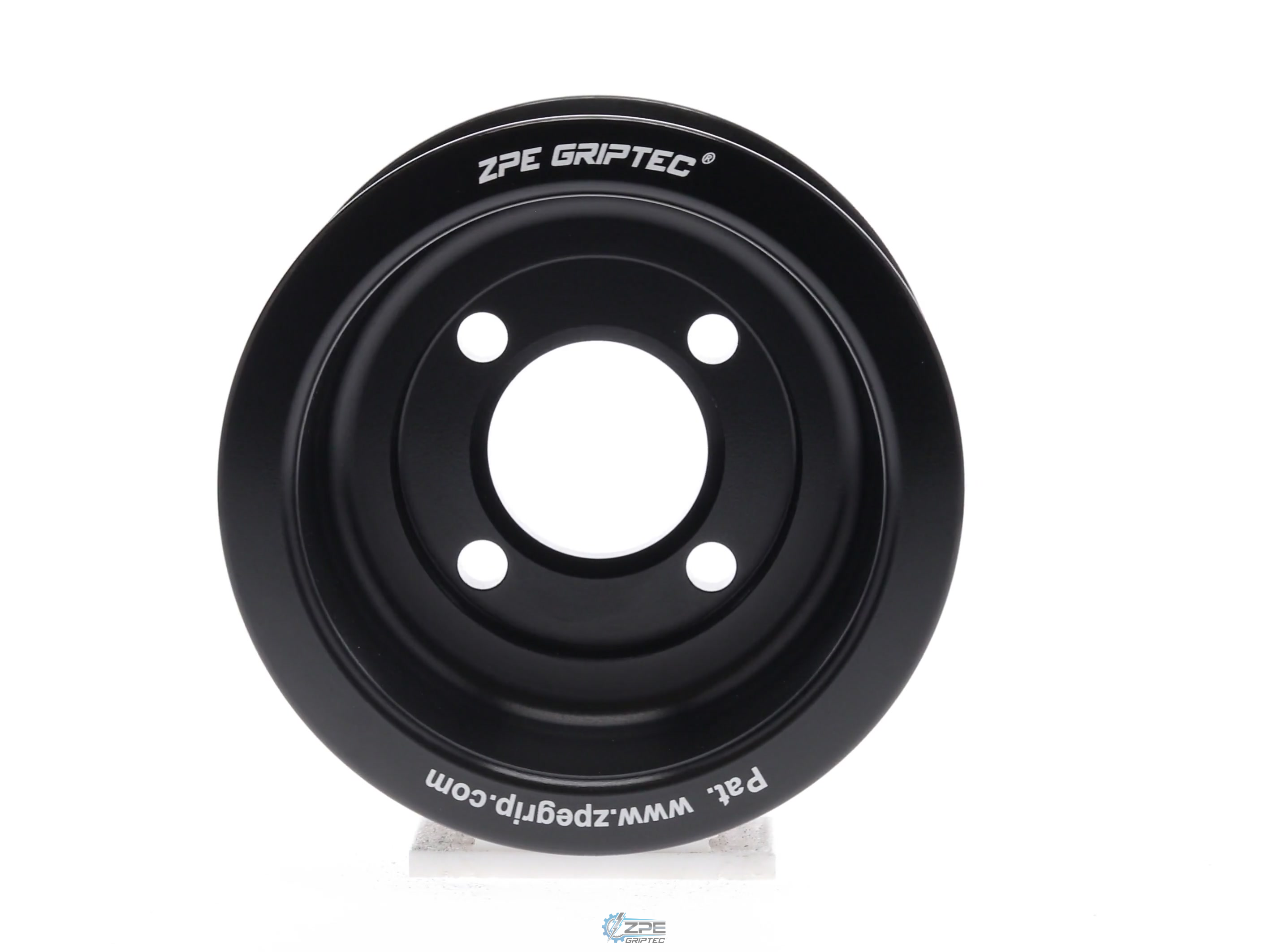 3.25" 10 Rib ZPE GripTec® 2pc Magnuson Dodge Hemi 2650 TVS L3 Black Pulley Only