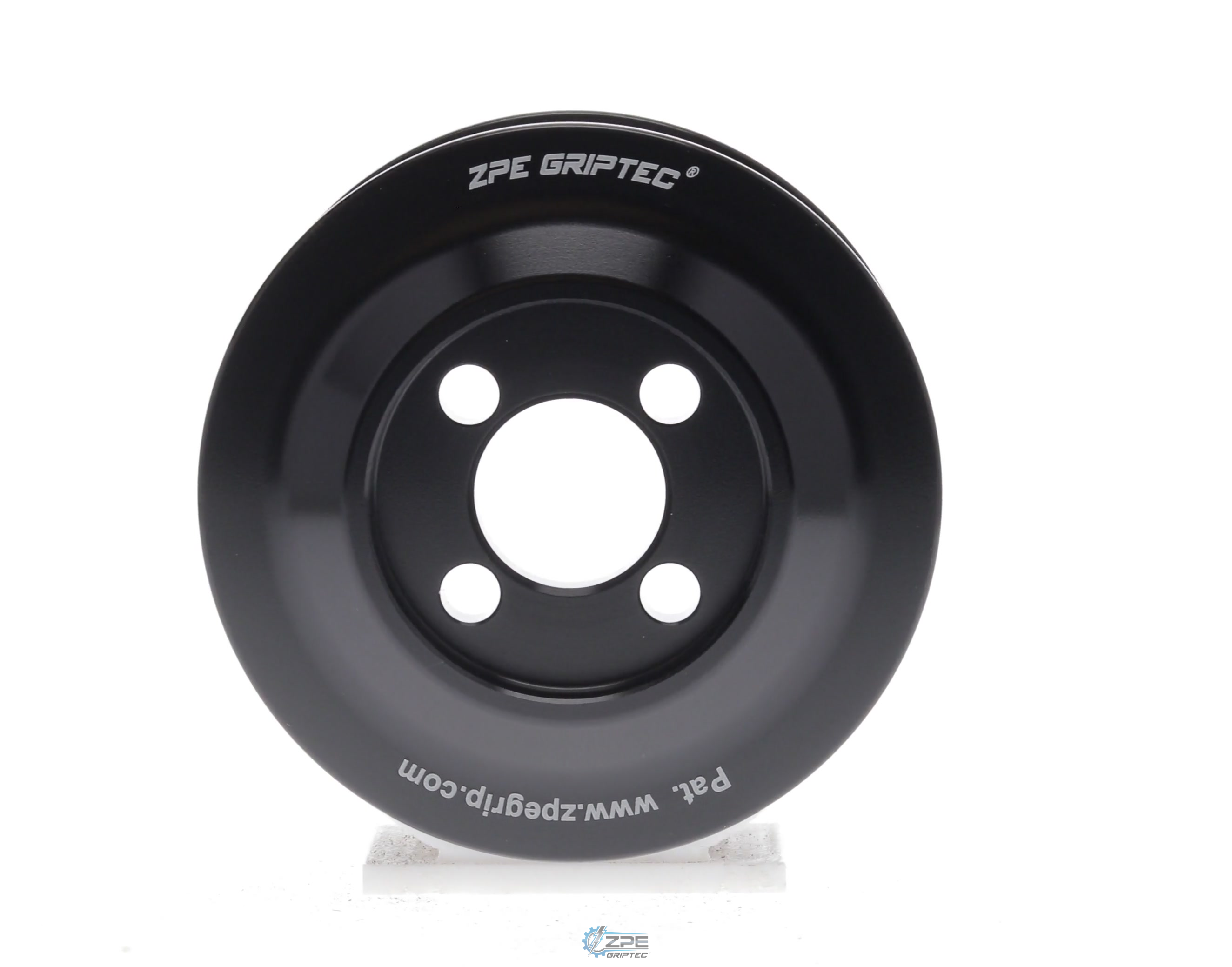 2.80" 6  Rib ZPE GripTec® Whipple Standard L3V-A Black Pulley
