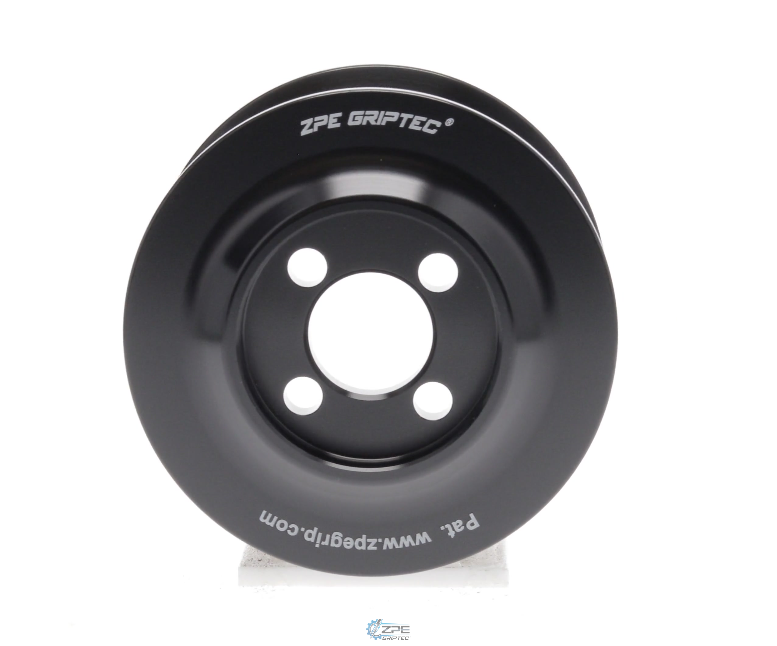 2.875" 10  Rib ZPE GripTec® Whipple Standard L3V-A Black Pulley