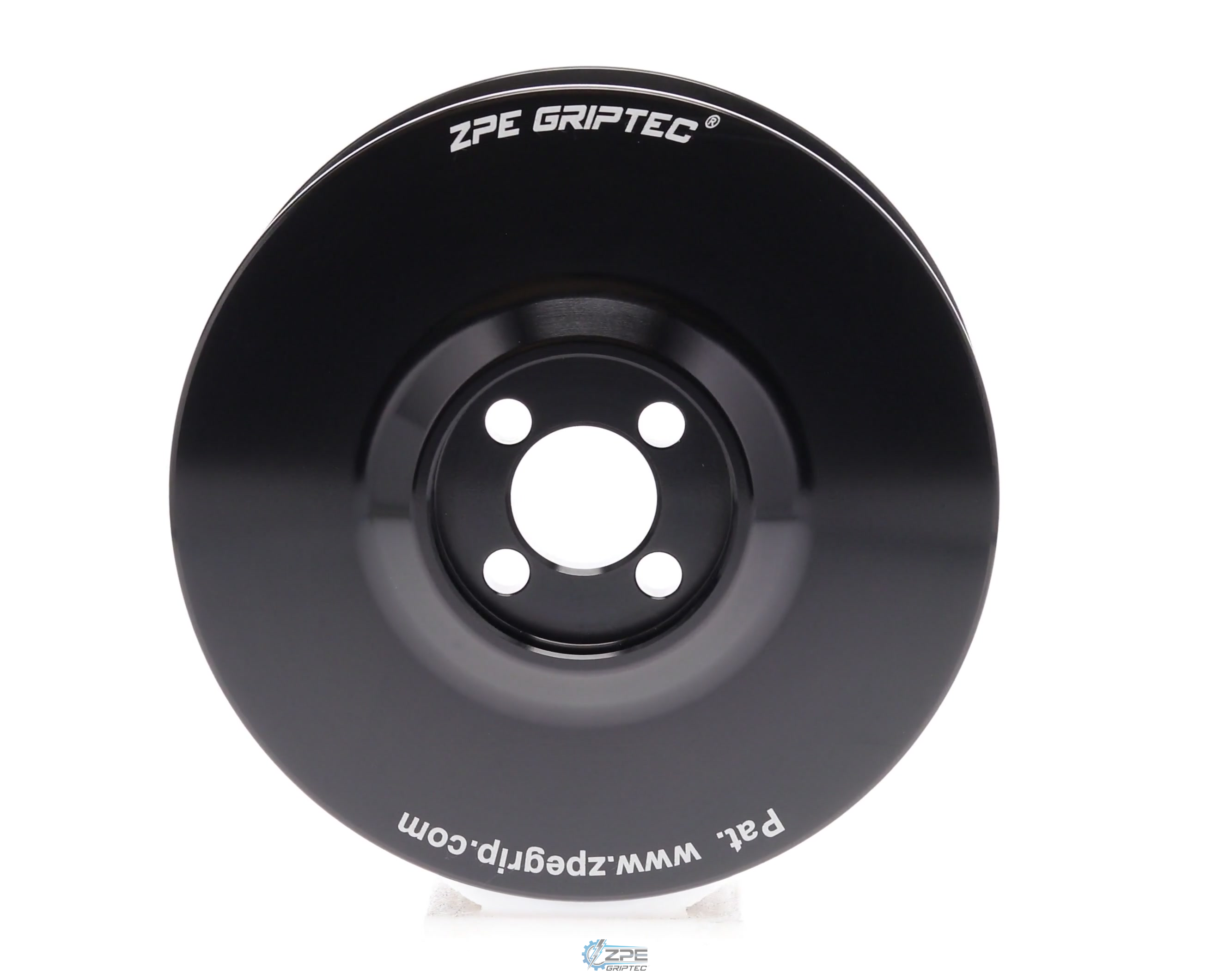 4.25" 6 Rib ZPE GripTec® Whipple Standard L3V-A Black Pulley