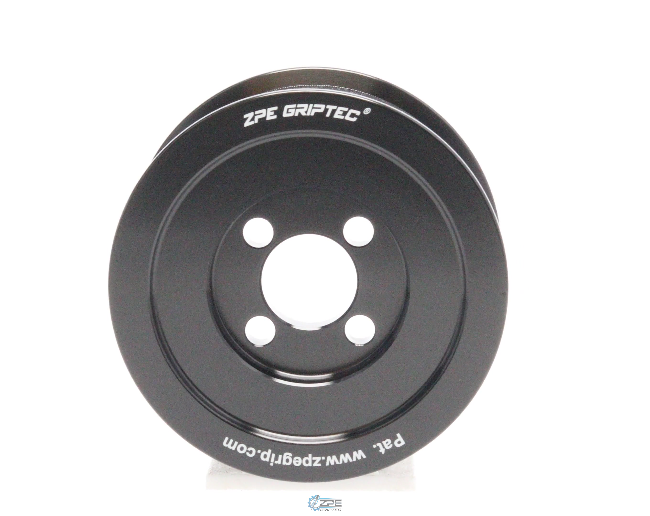 3.00" 10 Rib ZPE GripTec® Whipple GT500 L3 Black Pulley