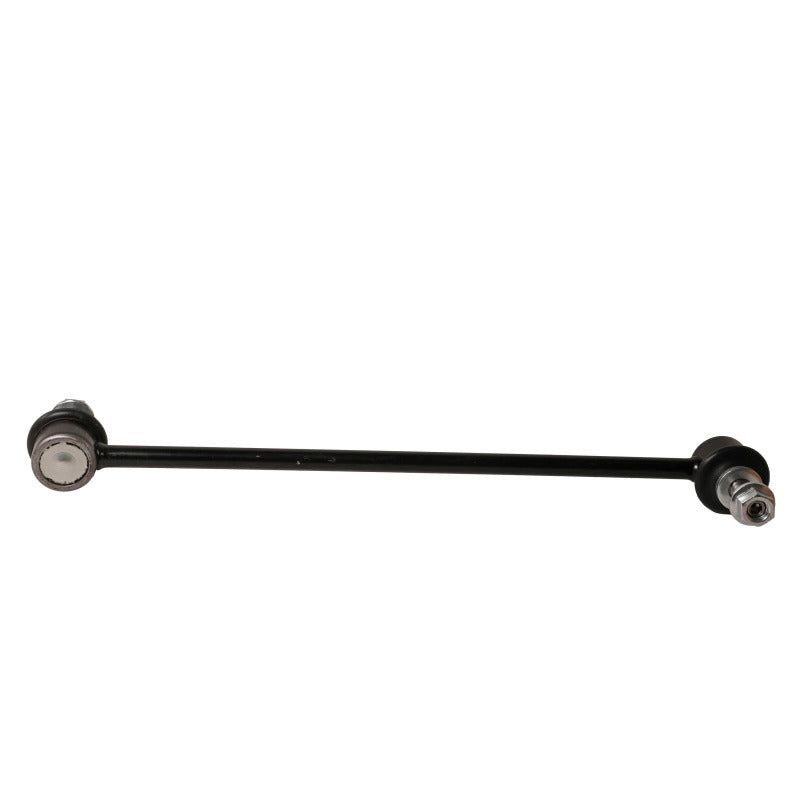 Moog 17-22 Honda CR-V front sway bar endlink showing metal and rubber components in close-up view