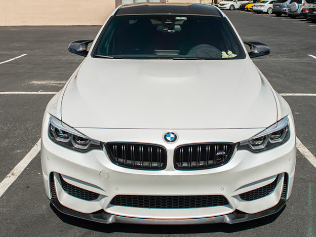 2015-2020 BMW F80 M3 & F82 / F83 M4 | CLUB SPORT STYLE CARBON FIBER MIRROR CAP COVERS (PAIR)