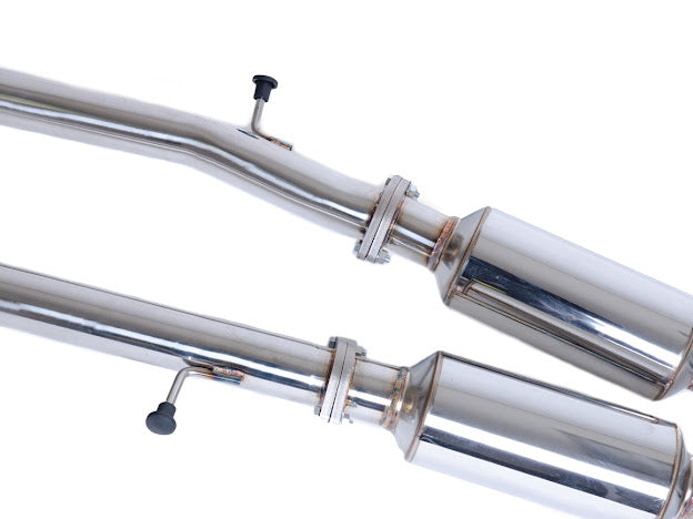 2017-PRESENT INFINITI Q50 2WD 2.5" STAINLESS STEEL RESONATED MID PIPE