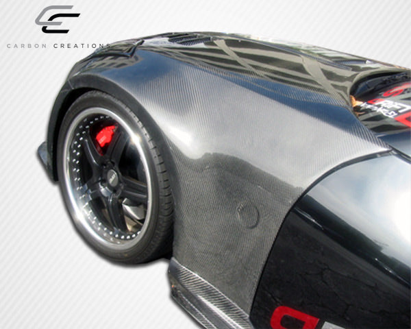 2003-2008 Nissan 350Z Z33 Carbon Creations OEM Look Fenders - 2 Piece