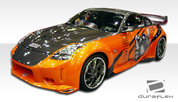 2003-2008 Nissan 350Z Z33 Duraflex Vader 3 Wide Body Front Bumper Cover - 1 Piece