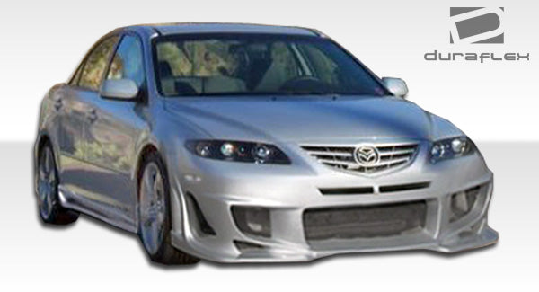 2003-2008 Mazda 6 Duraflex Bomber Side Skirts Rocker Panels - 2 Piece