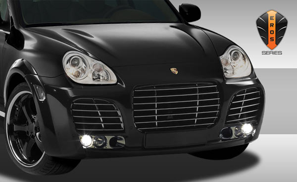 2003-2006 Porsche Cayenne Urethane AF-1 Bumper Scoops ( PUR-RIM ) - 2 Piece (S)