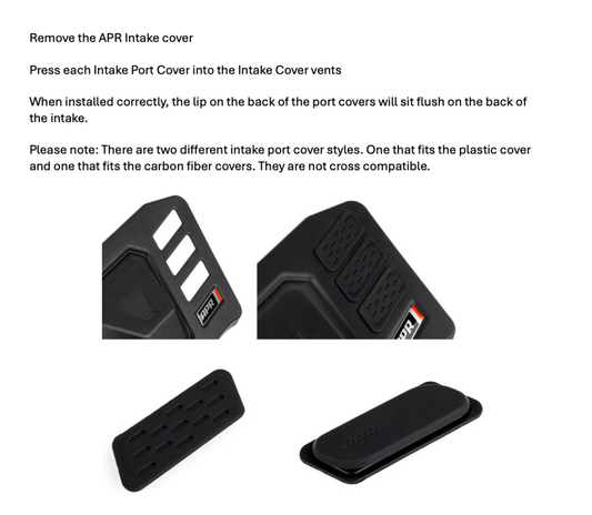 Installation Instructions