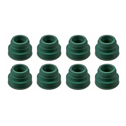 Fel-Pro Ford F-150 engine intake manifold isolator grommet set showing multiple black rubber grommets for engine sealing.