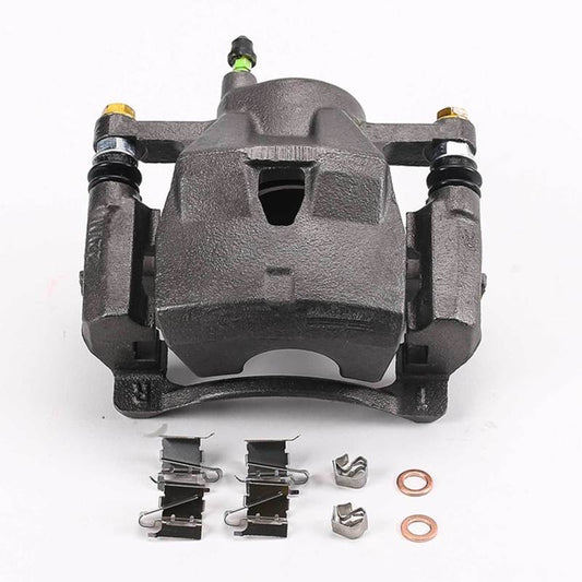 PowerStop front right OE brake caliper with bracket for 2013 Scion iQ, showing the black metal caliper assembly.