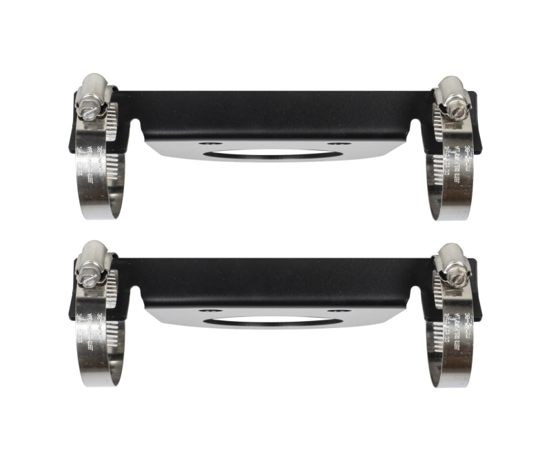 Carli Ford F250/F350 SD remote reservoir mount for 2.0 shocks, showcasing durable shock and spring kit hardware.