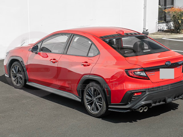 2022-UP SUBARU WRX | SDP PERFORMANCE PACKAGE REAR BUMPER APRON LIP SPLITTER GROUND EFFECTS