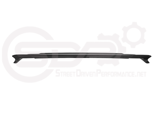 Dodge Charger SRT Hellcat Redeye style rear trunk wing spoiler in matte or gloss black, featuring a wickerbill design for sporty look