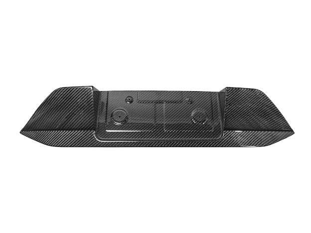 2024-UP MUSTANG S650 | CARBON FIBER LICENSE PLATE FRAME BACKING
