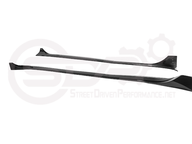 2025-UP TESLA MODEL Y | SDP TRACK STYLE SIDE SKIRTS ROCKER PANEL GROUND EFFECTS PAIR