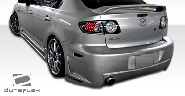 2004-2009 Mazda 3 Duraflex B-2 Rear Bumper