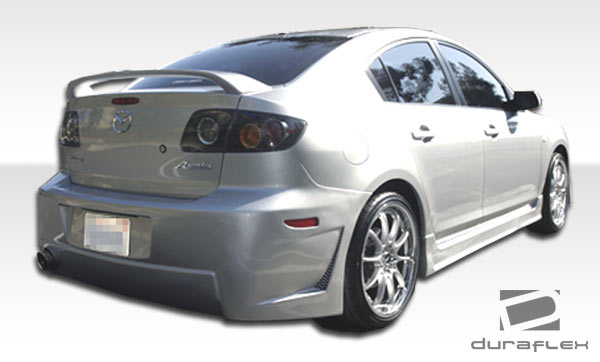 2004-2009 Mazda 3 Duraflex B-2 Rear Bumper