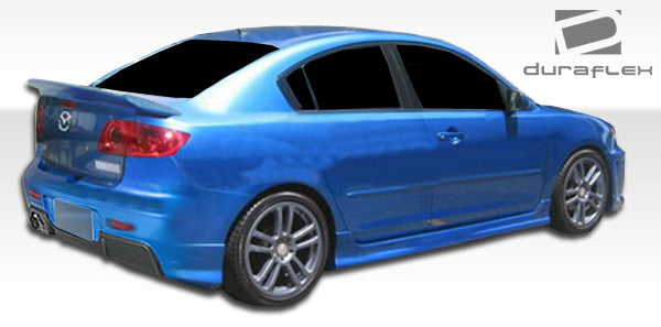 2004-2009 Mazda 3 4DR Duraflex I-Spec Body Kit - 6 Piece