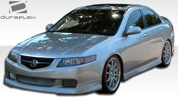 2004-2005 Acura TSX Duraflex J-Spec Front Lip Under Spoiler Air Dam - 1 Piece
