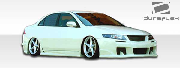 2004-2008 Acura TSX Duraflex Raven Front Bumper Cover - 1 Piece