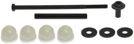 Moog rear sway bar endlink for Ford Explorer Sport 2002-2003, metal suspension component with mounting points visible