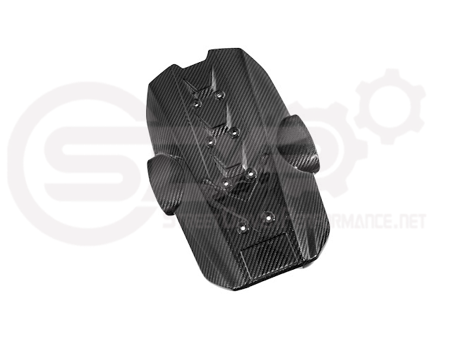 2025-Up Chevy Corvette C8 ZR1 | Dry Carbon Fiber Rear Engine Cover One-Piece