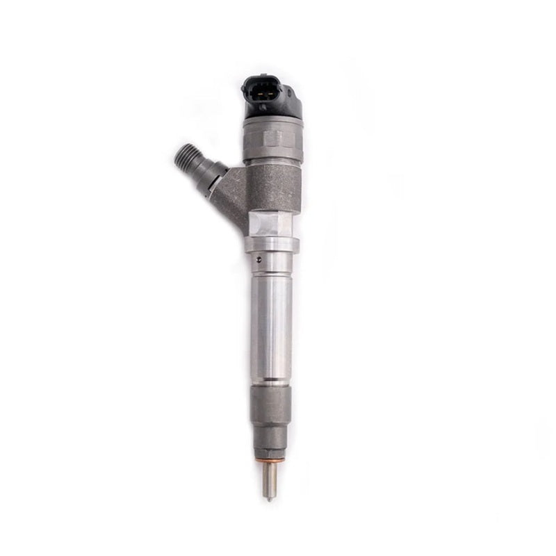 Brand new DDP fuel injector for Chevrolet Duramax 6.6L LBZ diesel engine, single stock injector with metal body and electrical connector.