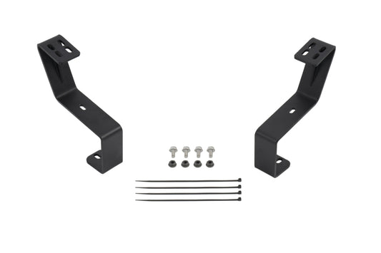 Diode Dynamics SS5 bumper bracket kit for 2019-present Ram, light mounts designed for secure installation.